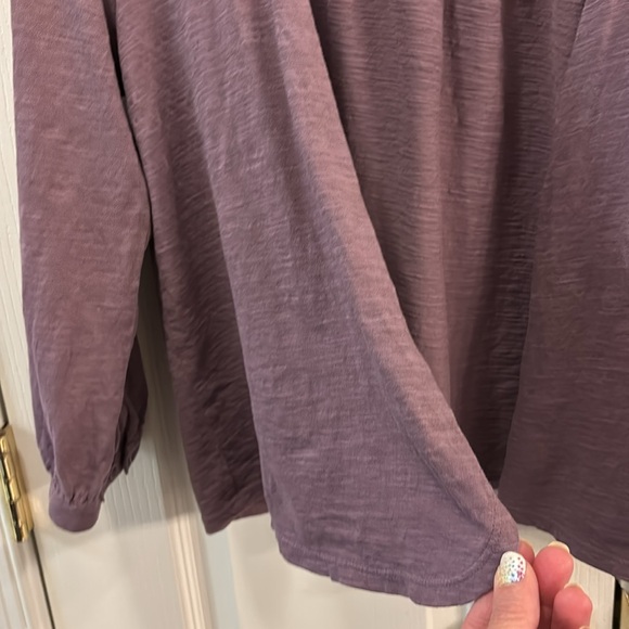 Lucky Brand open cardigan Purple size XS - Picture 4 of 6